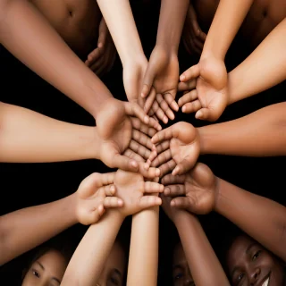 hands reaching out png