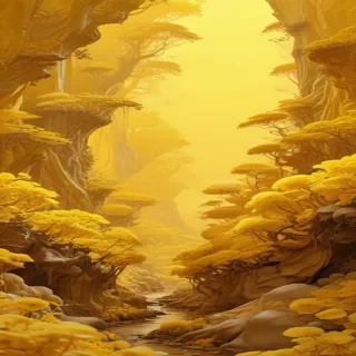 yellow aesthetic background