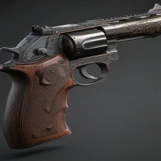 gun with transparent background