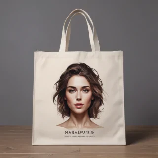 canvas bag mockup
