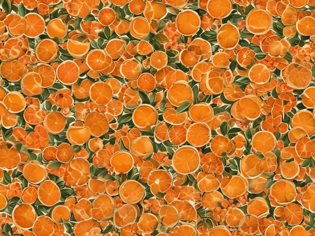cute orange wallpaper