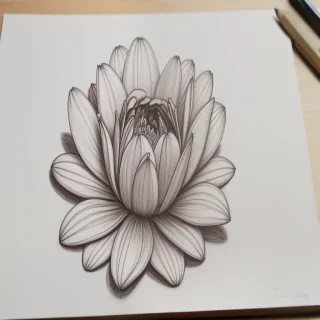 flower drawwing
