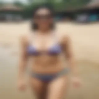 desi aunty in bikini