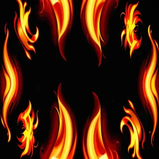 background with fire