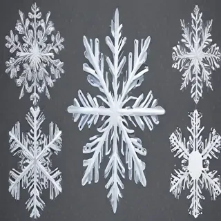 snowflake transparent background