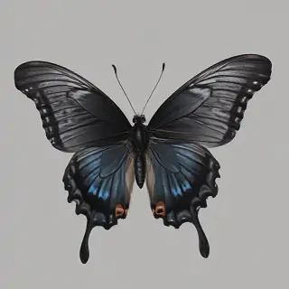 black butterfly png