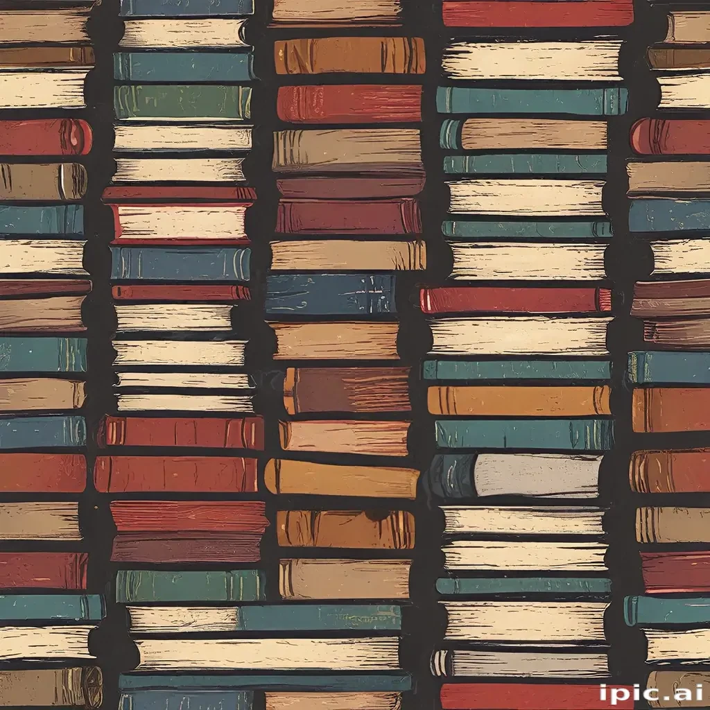 stacked books clip art