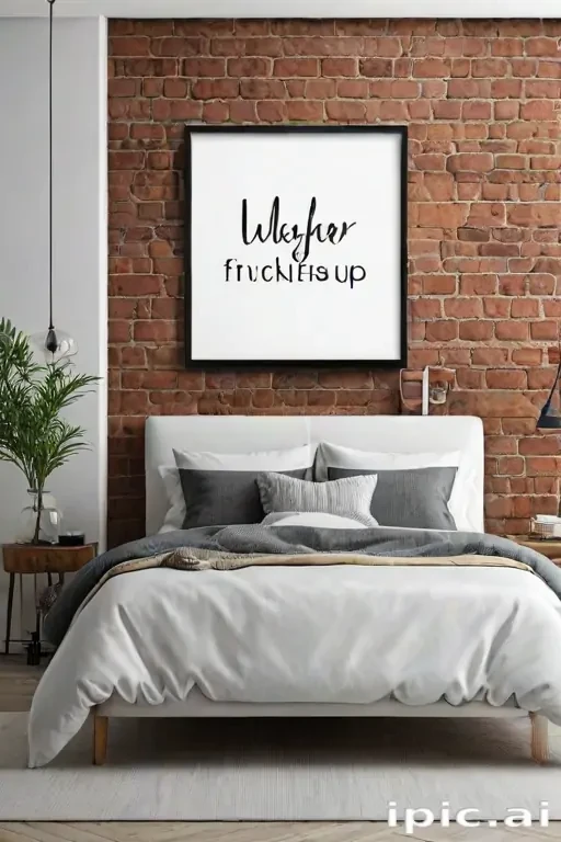 mockup wall art