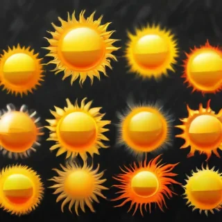 sun clipart no background