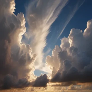 clouds no background