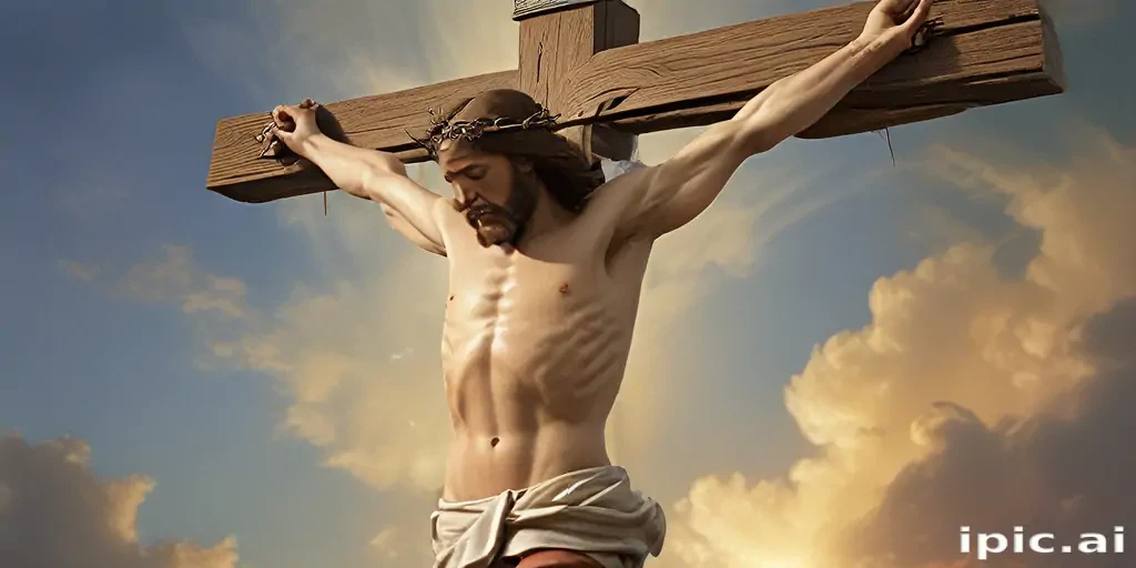jesus christ on the cross pictures