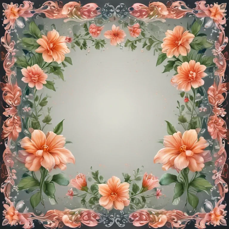 clipart borders flowers