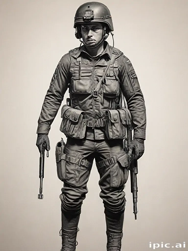 army drawings