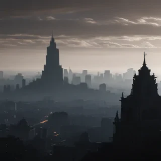 city silhouette png
