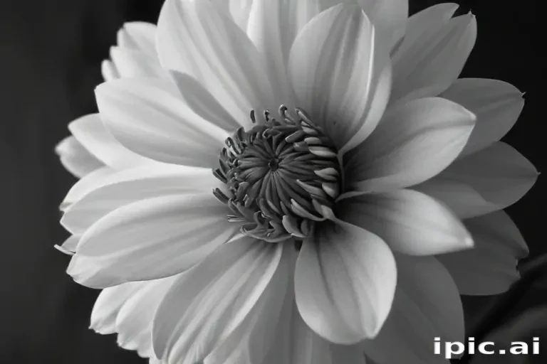 flower images black and white