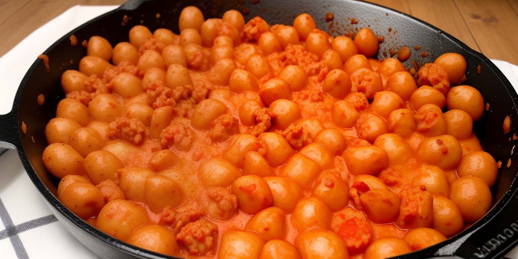 como hacer papas con chorizo