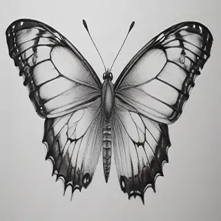 buterfly drawings