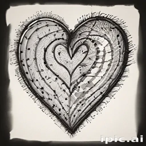 hand drawn heart