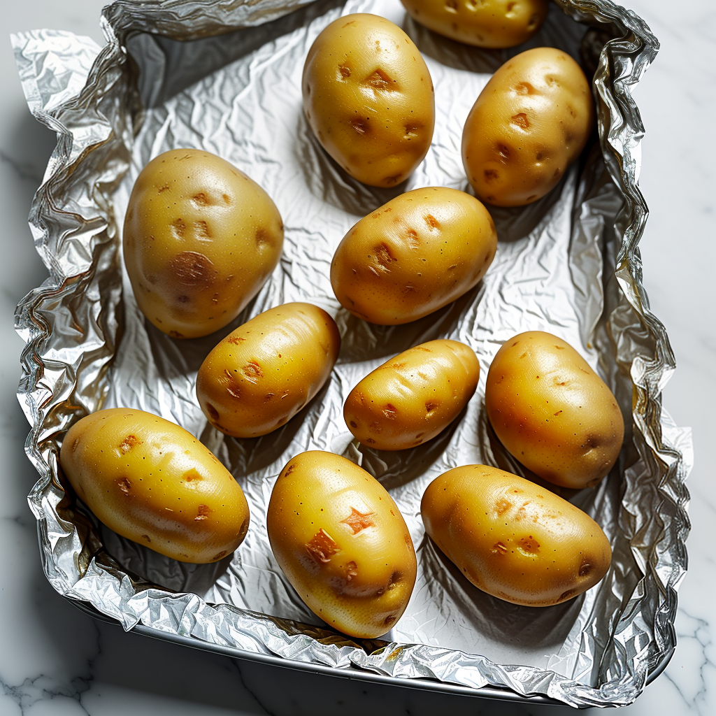can you bake potatoes without foil