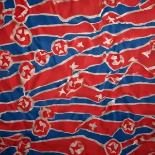 north korea flag