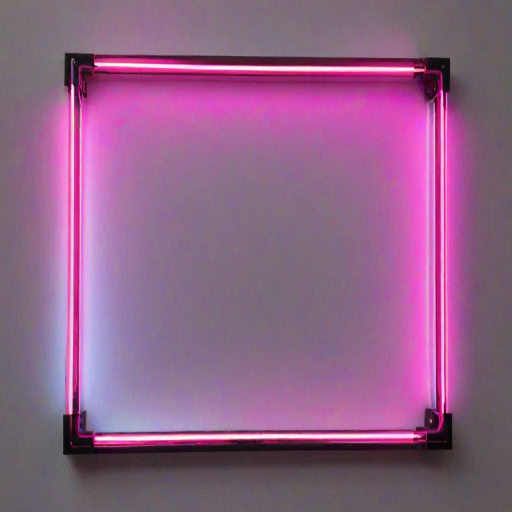 neon frame