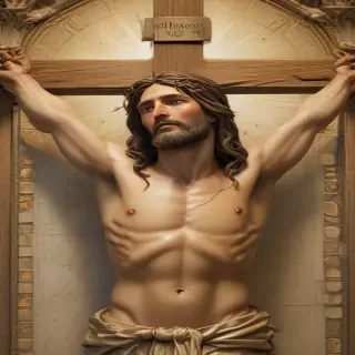 jesus on the cross picture
