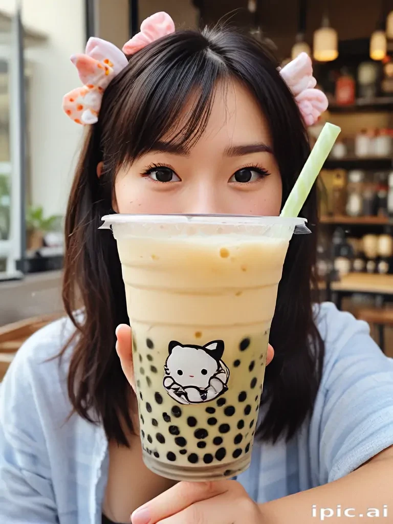 boba tea cute