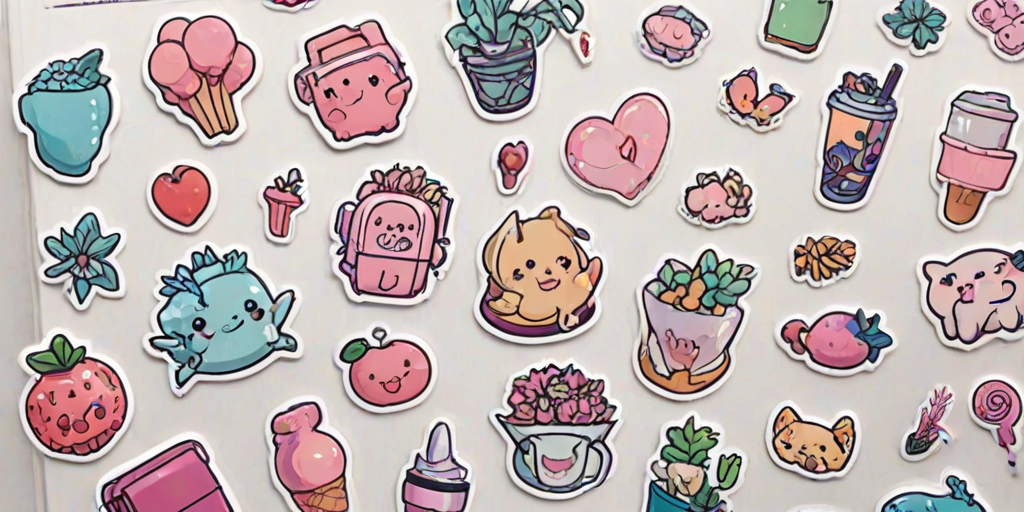 transparent aesthetic stickers