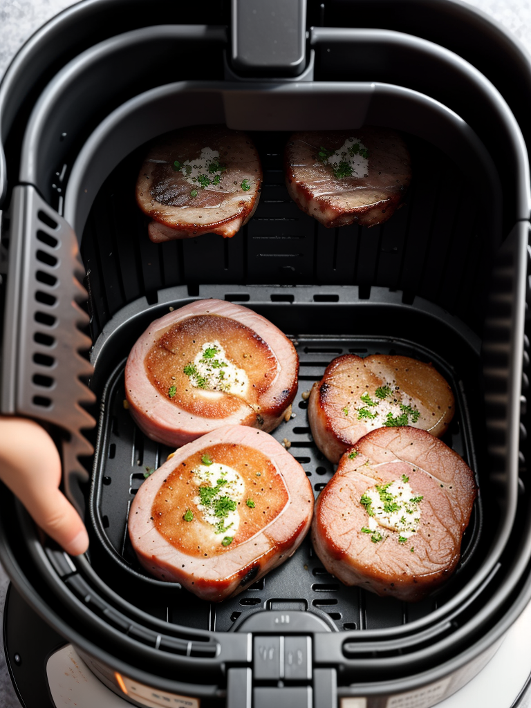 frozen pork chops in air fryer
