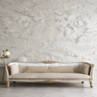 white wall paper