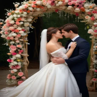 just married