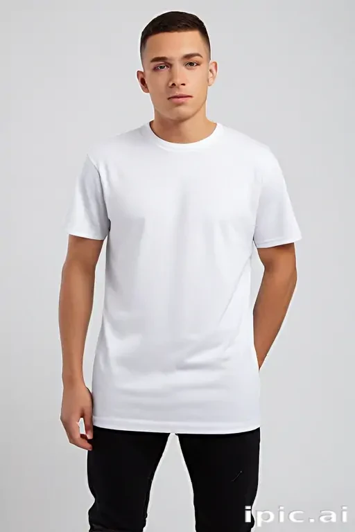 white tee png
