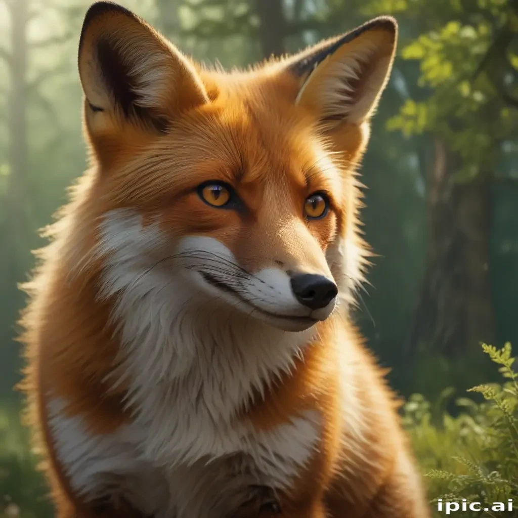 background fox