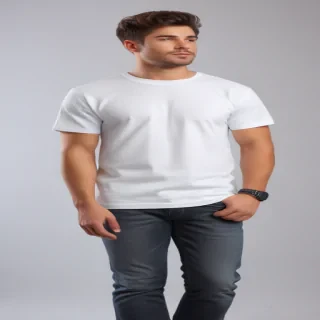 white t shirt transparent