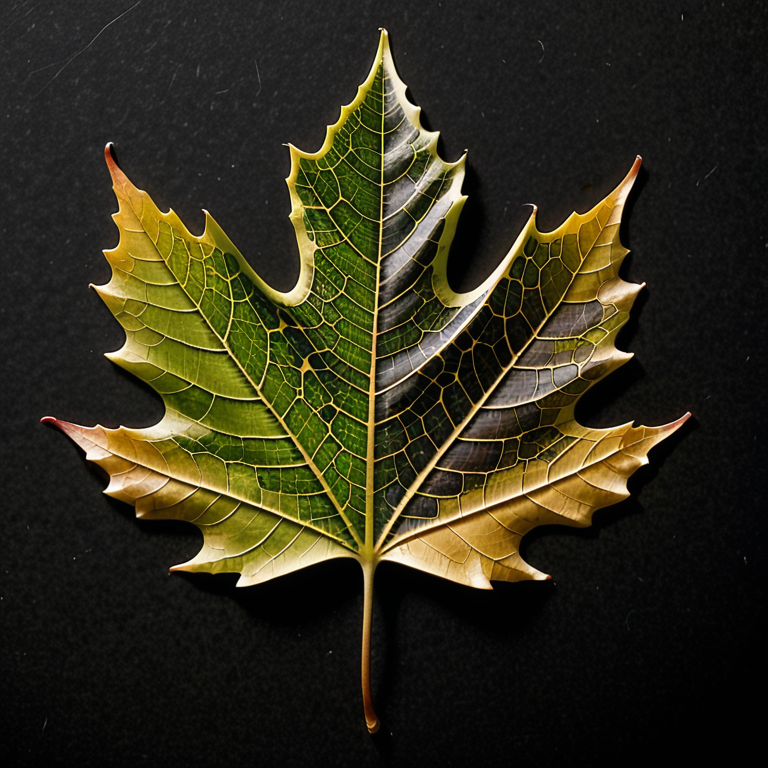 half of a leaf nyt