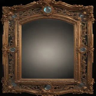 mirror transparent background