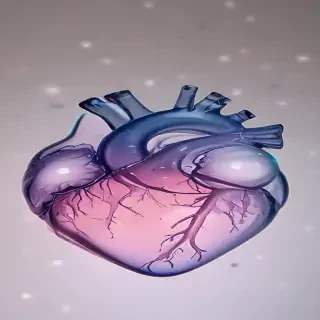 aesthetic transparent heart