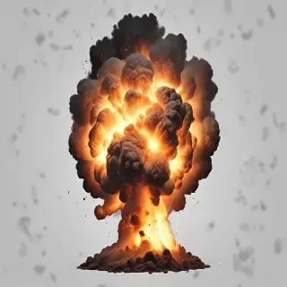 explosion transparent png