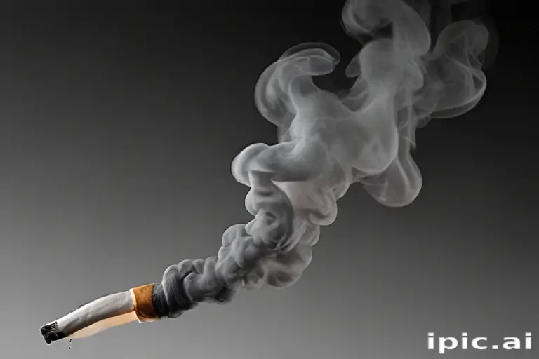smoke no background