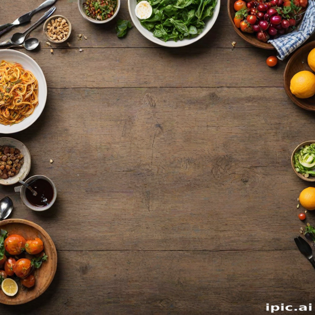background of table
