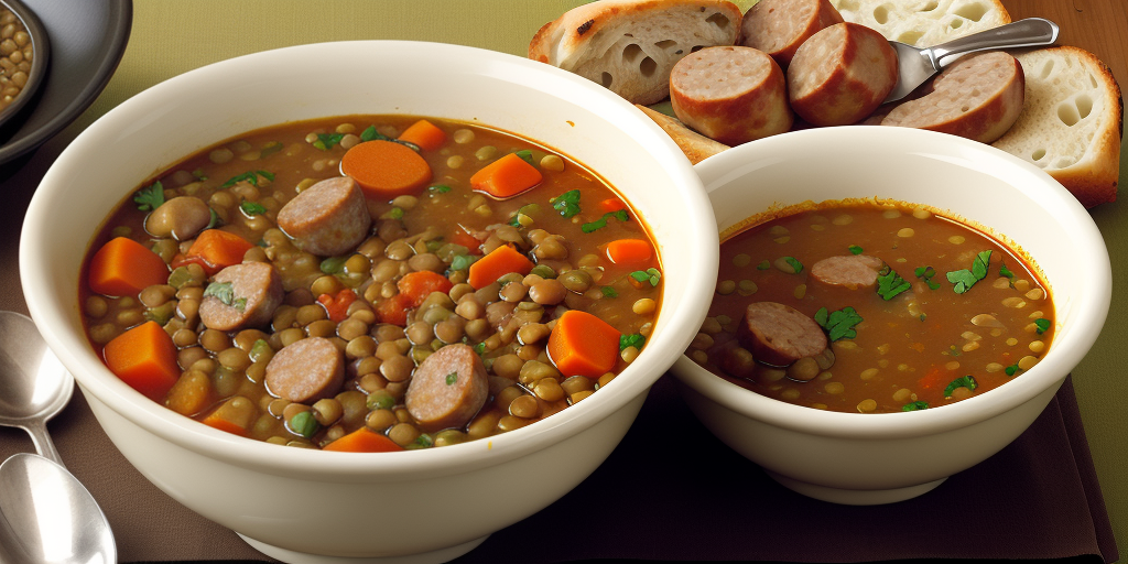 sausage and lentil soup carrabba's recipe