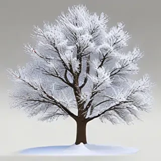 winter tree png