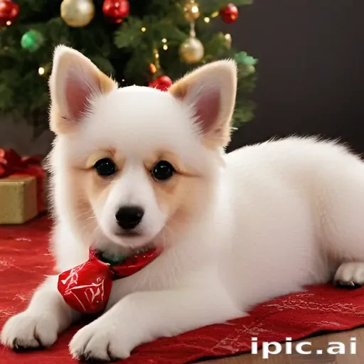 christmas dog wallpaper