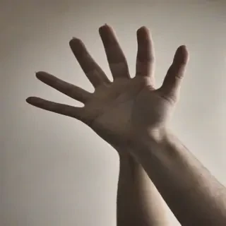 hands reaching