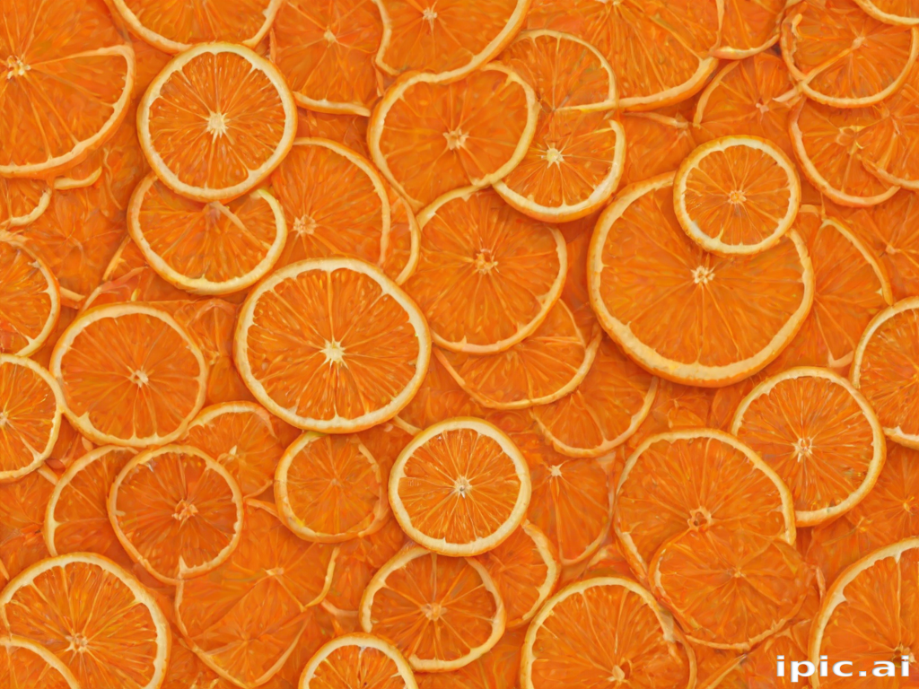 aesthetic orange background