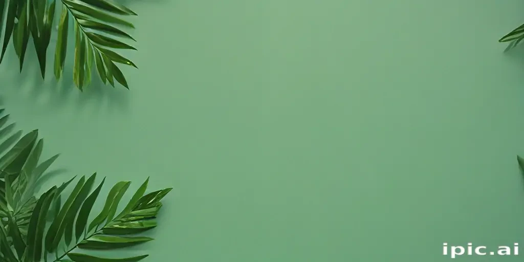 green background aesthetic