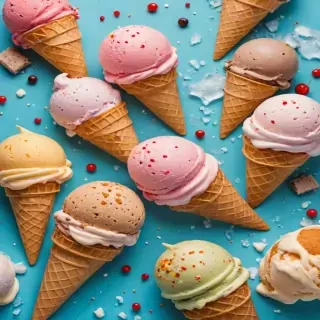 ice cream background