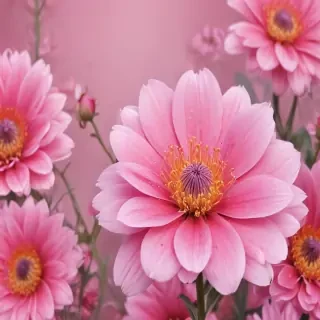 pink flower background