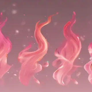 pink flames png