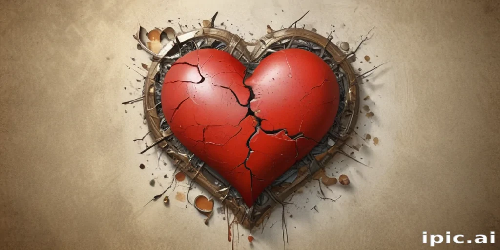 wallpaper broken heart images
